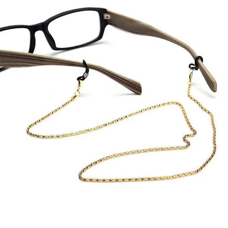 Lesebrille rutschfeste Kettenschnur-Halter-Sonnenbrille-Schauspiel-Metallkette preiswerter Großhandelspreis 