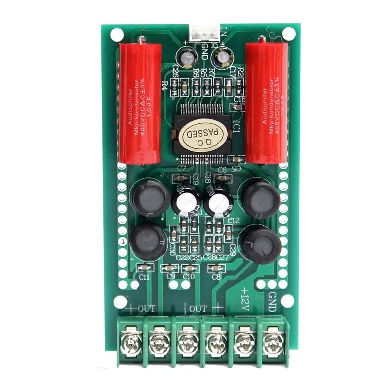 Freeshipping Electric Unit Circuit Board-versterker Board Module 12V 2x15W Mini TA2024 HIFI Digital Audio AMP 9.2 x 5.3 x 1,5cm