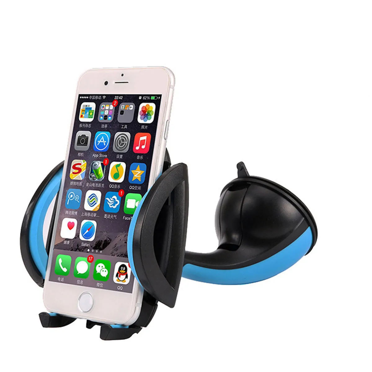 Автомобиля лобовое стекло приборной панели держатель стенд 360° вращение универсальный для iPhone Sumsung GPS КПК мобильный телефон
