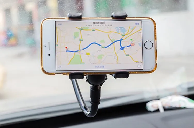 Bionanosky Universal 360 ° w Car Holder Deska rozdzielcza Uchwyt Mount Stand Do iPhone Samsung GPS PDA Telefon komórkowy Czarny DB-024