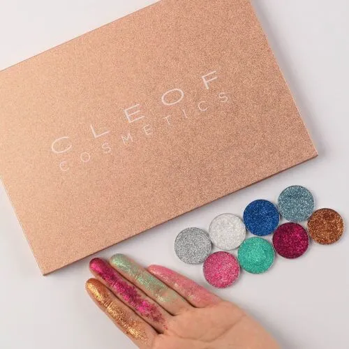 NOUVEAU MAVALUP CLEOF COSMETICS 24 Couleurs paillettes de fard à paupières Palette Beauty Shimmer Shadme Shadow Dhl Ship1146713