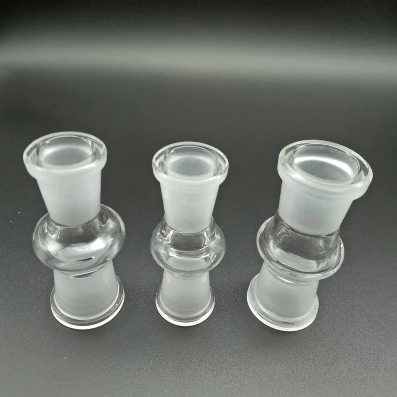 유리 어댑터 암컷 남성 10mm ~ 10mm, 14mm ~ 14mm, 14mm ~ 18mm, 헤드 유리 봉을위한 어댑터