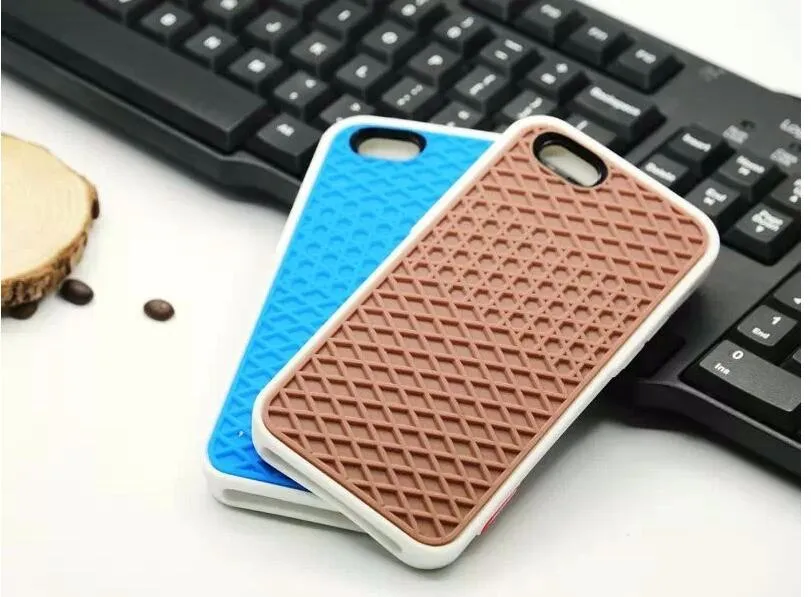 provincie Polijsten speling 3D Van Waffle Soft Silicone Case For IPhone 4 4s 5 5g 5s 6s Plus Shell  Colorful Sole Cell Phone Back Cover Case From Skyl, $1.66 | DHgate.Com