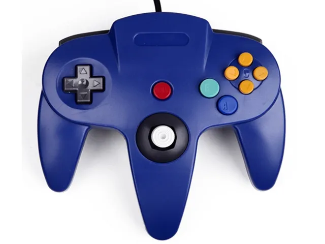 Gloednieuwe Wired Classic PC Computer Game USB-controller voor Nintendo 64 N64