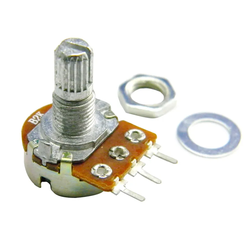 1 ST WH148 Type B100K Ohm Lineaire Taper Roterende Potentiometer Panel Pot 3 Pin B00036 BARD