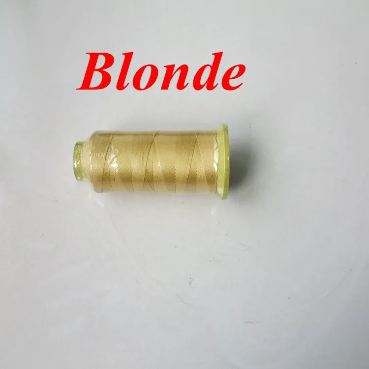 2000m nylon weven thread naaien draad voor haar wankels clip haar professionele haarextensions gereedschap meer kleuren