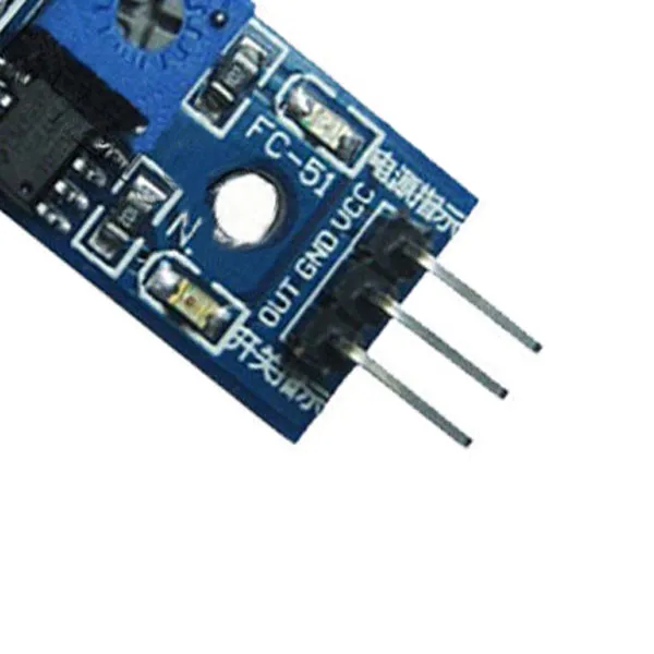 IR Infrarood Obstacle Netance Sensor Module voor Arduino Smart Car Robot B00107 Bar