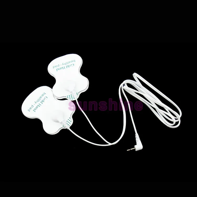 25mm plug 2 Buttons Electrode Tens Lead Wires Connecting Cables for Digital TENS Therapy Machine Massager Electrode Wire Medical 3922180