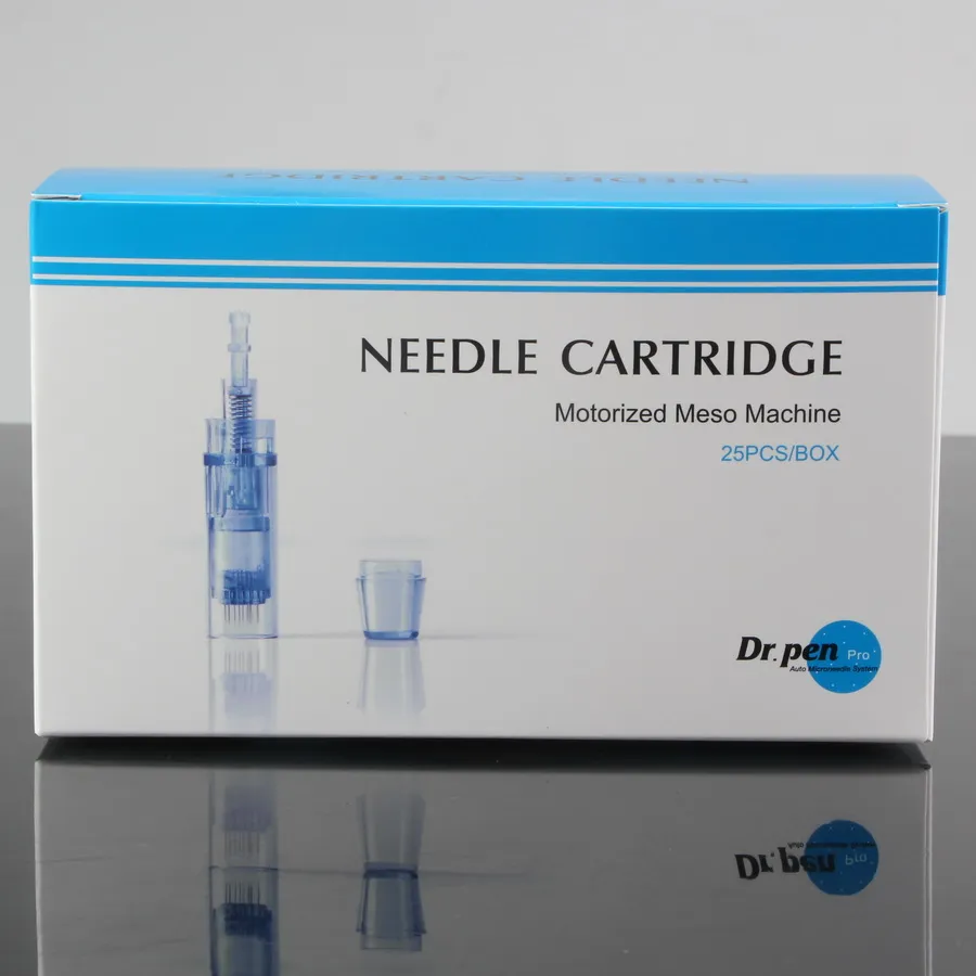 100 stks derma pen naald cartridge 1/3/9/12/36 pins elektrische dermapen M5 M7 N2 vervanging wegwerp naald tips Gratis DHL Verzending