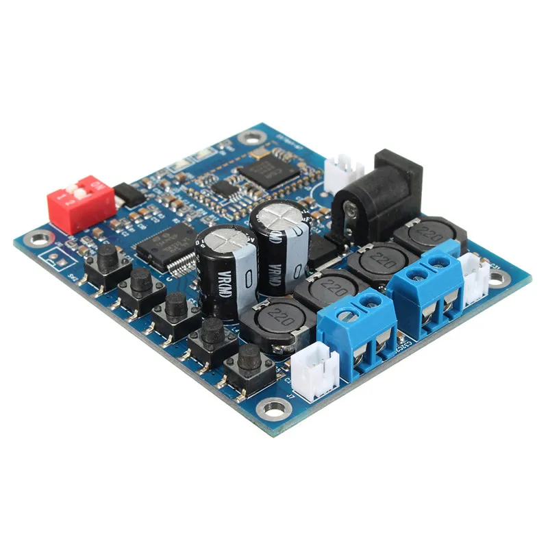 Freeshipping Durable Quality Digital Bluetooth CSR4.0 Audio Receiver Amplifier Board Module TDA7492P 25W+25W