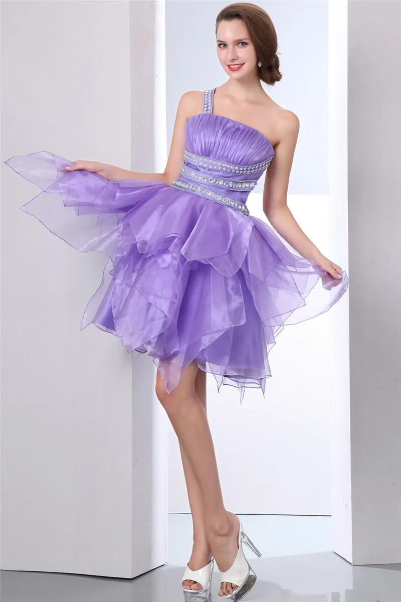 2017 Seksowna Suknia Kryształowa Kryształowa Kryształowa Mini Sukienka Homecoming Z Backless Organza Graduation Party S Gown BH06