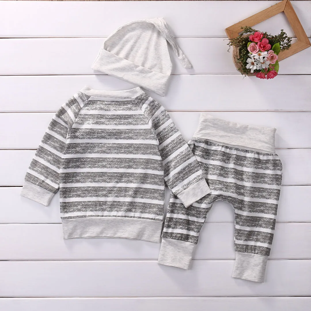 Nyfödda pojkar kläder set bomulls småbarn outfit barn fall boutique kläder spädbarn sömnkläder pajamas7302780