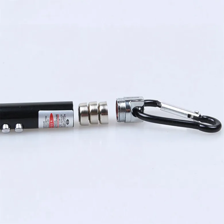 Laserpekare Undervisning Pen UV Light Torch Mini 3in1 Röd LED -ficklampa Super Bright Handy Keychain8137955