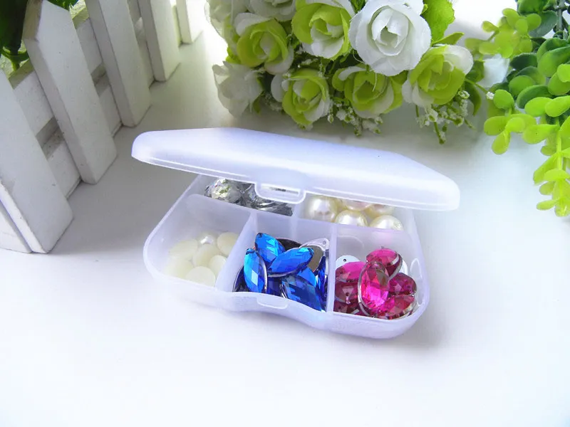 Pill Box Mini Pill Case 5 Grids Tablet Pill Organizer... From Jeffcarol ...