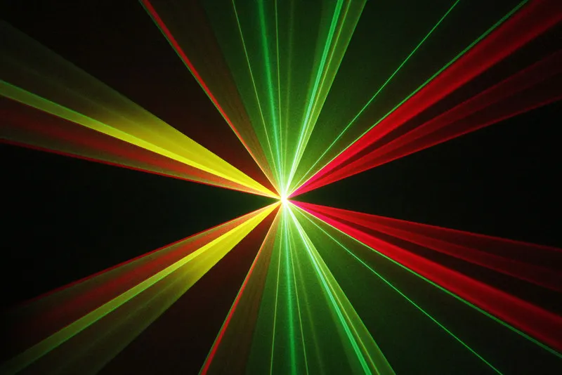 Новейший красочный ИК -удаленный DMX 512 Высококачественный эффект освещения мощности 250 МВт RGY DJ Good Speed ​​Motor Step Club Dance Party Свадебный бар Экономичный светодиодный проектор