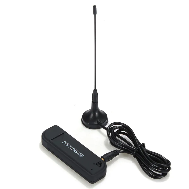 Бесплатная доставка USB2.0 цифровой ТВ-тюнер HDTV рекордер приемник палку RTL-SDR + DAB + FM R820T