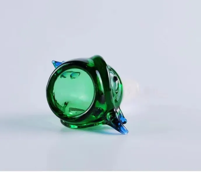 Green bird head glassware , Wholesale Glass bongs Oil Burner Glass Pipes Waters Pipe Oil Rigs Smoking 