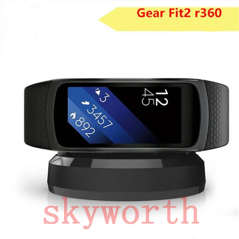 Jitterbug Charging Dock Cradle Charger For Samsung Gear Fit 2 Fit2 R360