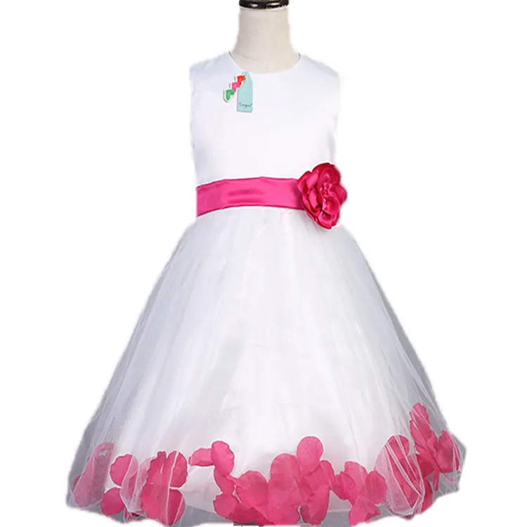 Samgami bébé nouveau 2016 robes d'été pour filles fleur fille robe enfants vêtements enfants portent mode enfant en bas âge princesse bébé fille robe