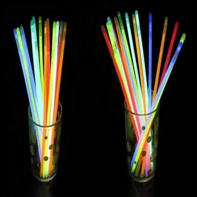 LED Light Up Flashing Sticks Bransoletka Multi Color Lighting Miga Glow Party Decoration Light Light Stick Bransoletki LED Dzieci Zabawki Bransoletki