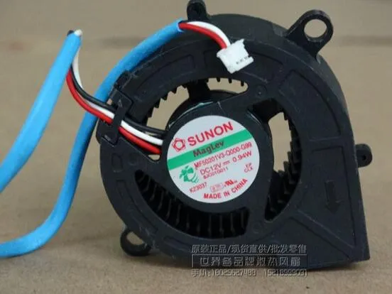 SUNON MF50201V3-Q000-G99 12V 0.94W Optoma TW675UTi-3D 3 line projector cooling fan