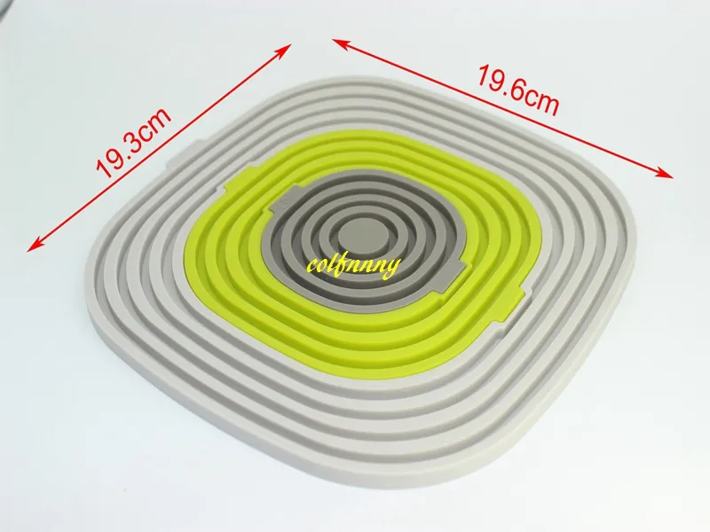 / parti / set silikon coolt verktyg yta skyddsmatta isolerad potthållare kopp mat pad placemats kök gadgets