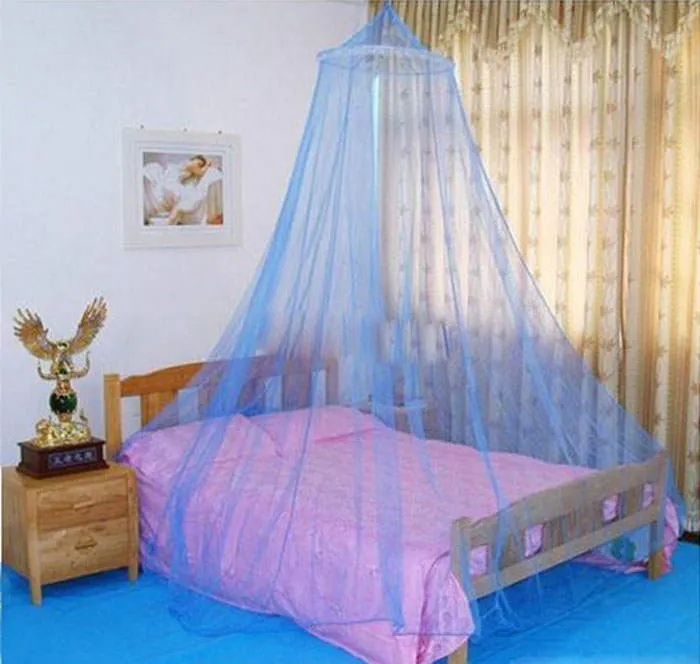 Wholesale New Hot 1pc Elegant Round Lace Insect Bed Canopy Netting Curtain Dome Mosquito Net Worldwide