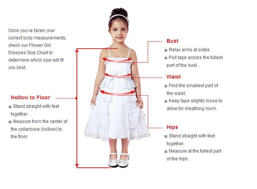 Nowy Prawdziwy Kwiat Girl Sukienki Bow Sashes Keyhole Party Komunion Koronki Koronki Sukienka Dla Ślubnych Dziewczynek Dzieci / Dzieci Dress