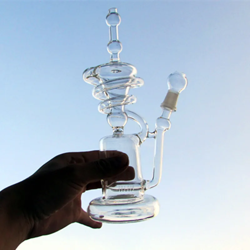 Barato! Tubos de bongos Hitman Glass Sundae pilhas Glass plataformas de petróleo tubos de água grosso vidro resistente Pips com 14.4mm macho conjunta
