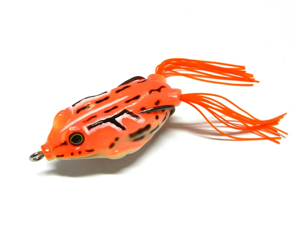 Hengjia Topwater Hoge koolstof Pesca Zachte Aas 5,5 cm 12.5g Fresh Water Bass Walleye Crappie Minnow Soft Forg Lure