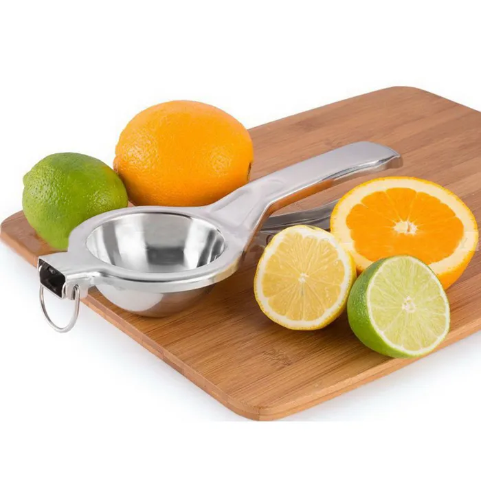 Presse-fruits en acier inoxydable citron citron vert Orange presse-agrumes manuel outil de presse à main E00715