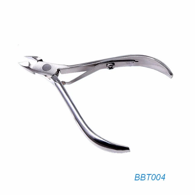 Cutter Nipper Clip Cut Set Acciaio inossidabile Nail Spingi cuticole Cucchiaio Nail Scissor Strumenti di rimozione della pelle morta le donne