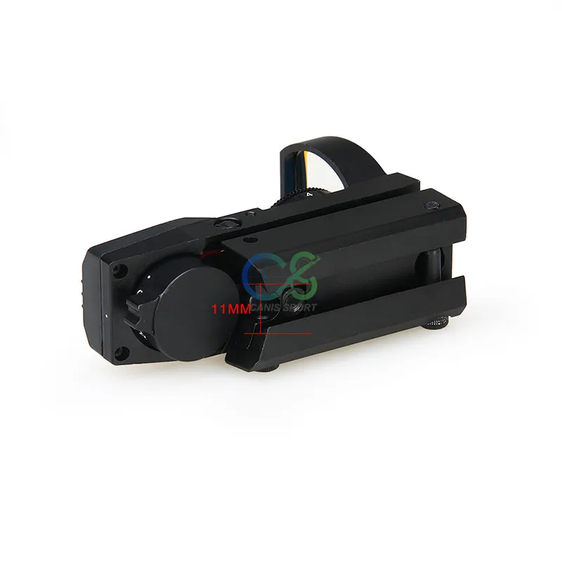 PPT Avcılık Kapsam Taktik Reddot Manzaraları 11mm Baz 4 Reticle Red Dot Kapsam Airsoft CL2-0091B için