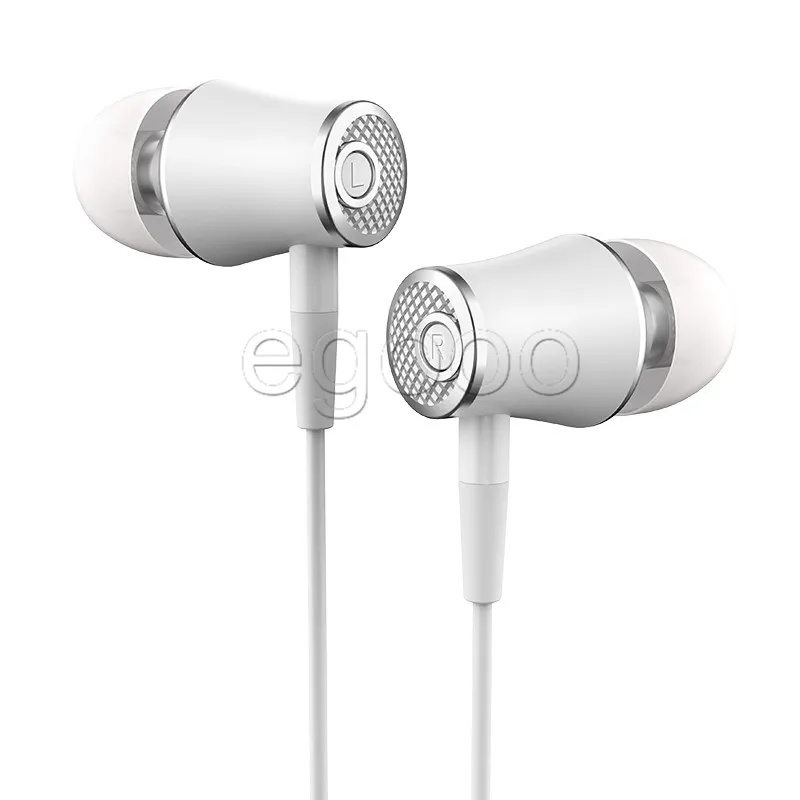 Langsdom R21 Kopfhörer-Stereo-Ohrhörer mit Mikrofon, Super-Bass, 3,5 mm In-Ear-Kopfhörer für iPhone, Samsung, Mobiltelefon mit Einzelhandelsverpackung