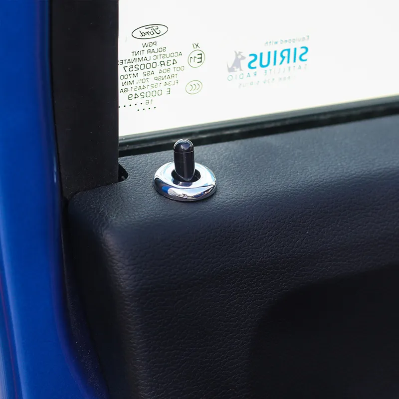 Dörrlås täcker spärrdekoration ring trim passform abs bil interiör tillbehör till Ford F150 2015-2017