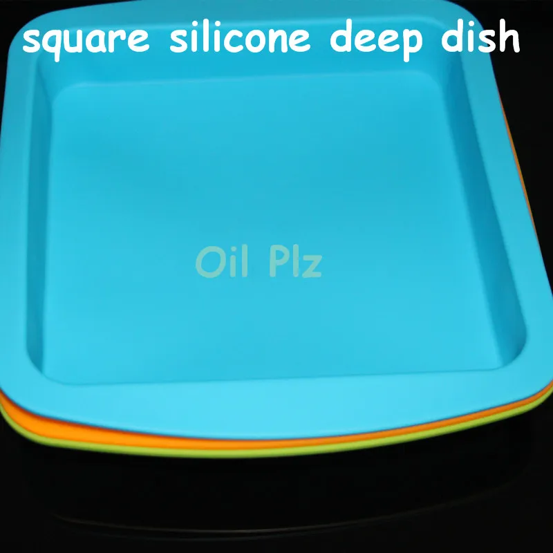 DHL de silicone caixas caixas recipiente prato de cera debo bho butano concentrar nonstick goo sem bandeja slick fda