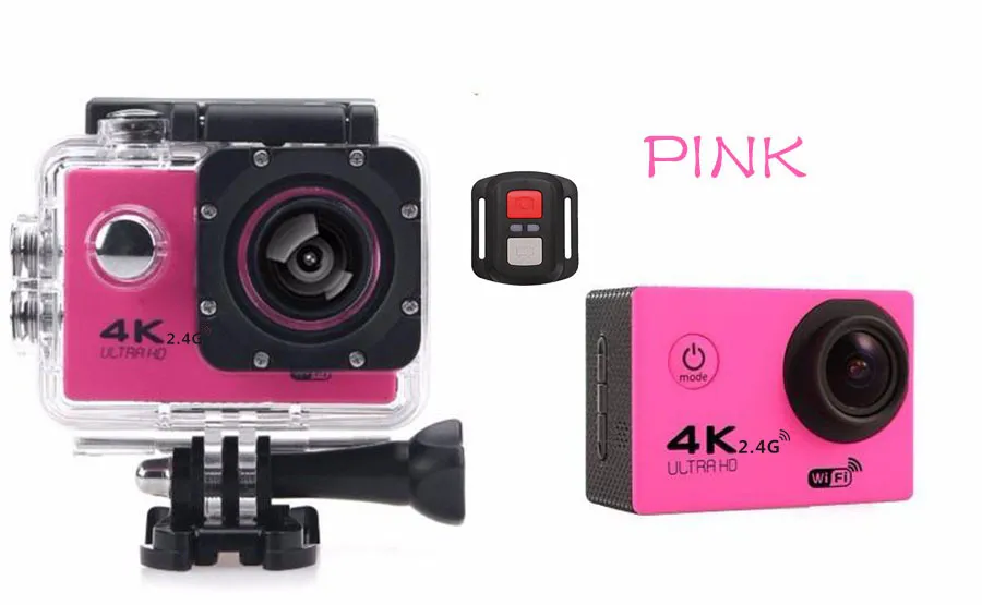 最も安い4KアクションカメラF60R Wifi 2.4Gリモコン防水ビデオカメラ16MP / 12MP 4K 30FPSダイビングレコーダーJBD-N5