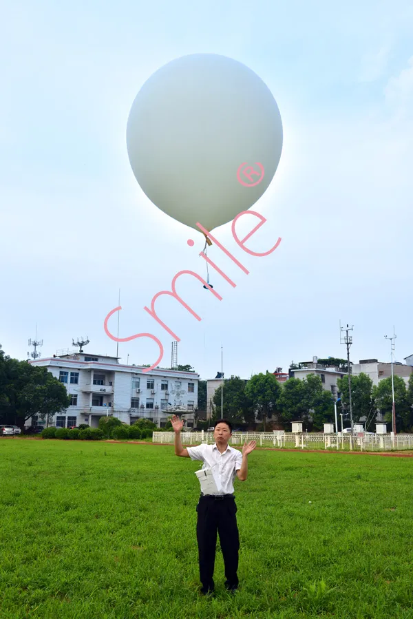 50 g meteorologischer Ballon 120 cm Wetterballon47 Zoll Naturlatexballon zur Erkennung von Wind und Wolkenlast oder zum Anheben des Halses 400 g7543501