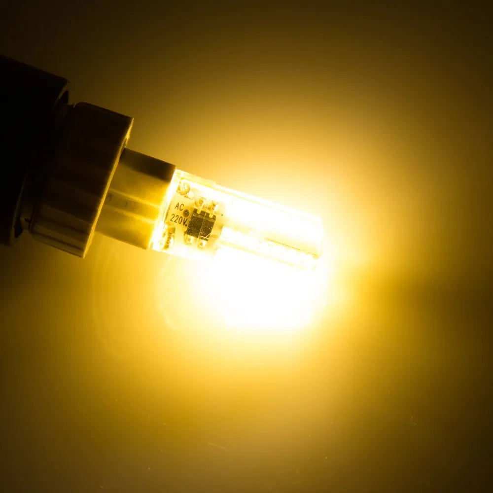 Mini LED-lampa lampa G9 LED Crystal Chandelier Lights 640V 220V Hem Konst Inredning Belysning Byt halogenlampa