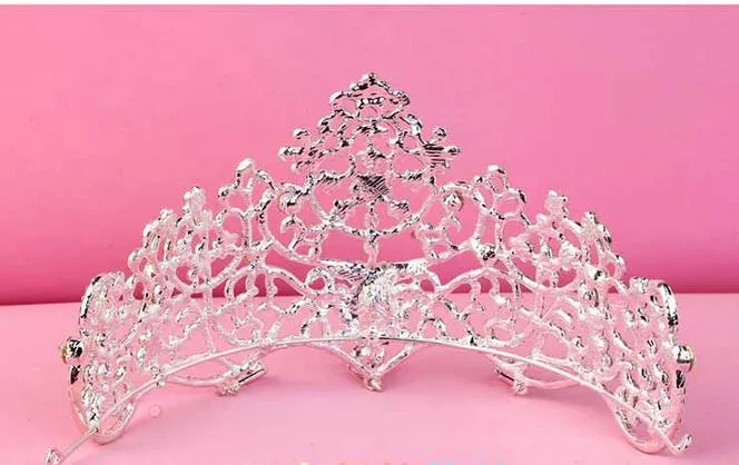 Bruids kroon tiaras accessoires bruiloft sieraden kristal goedkope modestijl bruid haaraccessoires sieraden ht137223c