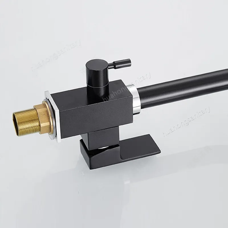 Dual Handles Kitchen Tap with Copper Chrome Matte Black And Tri Flow Sink Mixer Osmosis 3 Way Water Filter Tap283I