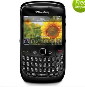 Original Blackberry 8520 2,46 tum 2mp QWERTY Keyboard WIFI 2G GSM Renoverad olåst mobiltelefon
