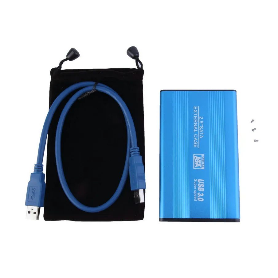 Olmaster 2.5'' 3.5'' Sata Serial Port External Hard Drive Shelf Usb3.0 Mobile Ha - Foto 1