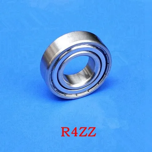 100pcs R4ZZ 6.35x15.875x4.98mm Shielded bearing 1/4"x5/8"x0.196"inch R4Z R4-ZZ miniature ball bearings 6.35*15.875*4.98