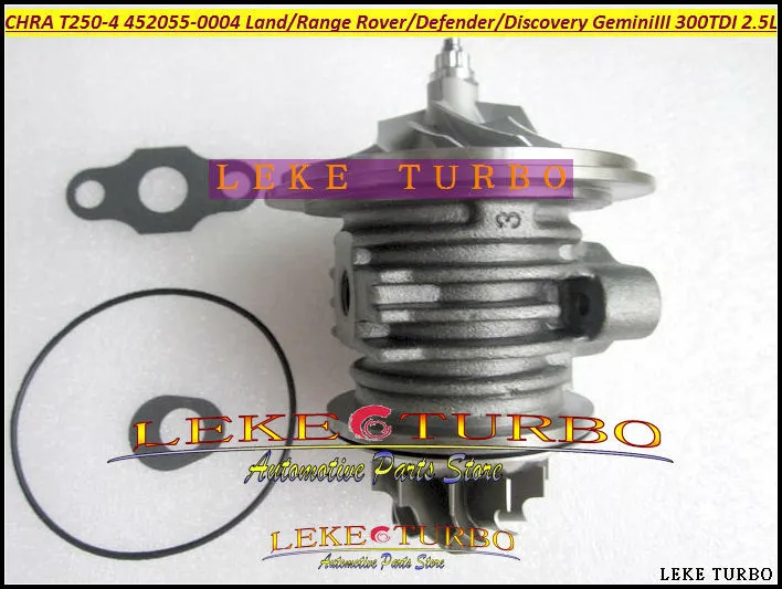 Turbo Cartridge CHRA of T250-04 452055-0004 ERR4893 452055 Turbocharger For  Range Rover Discovery Gemini III 300TDI 2.5L (6)