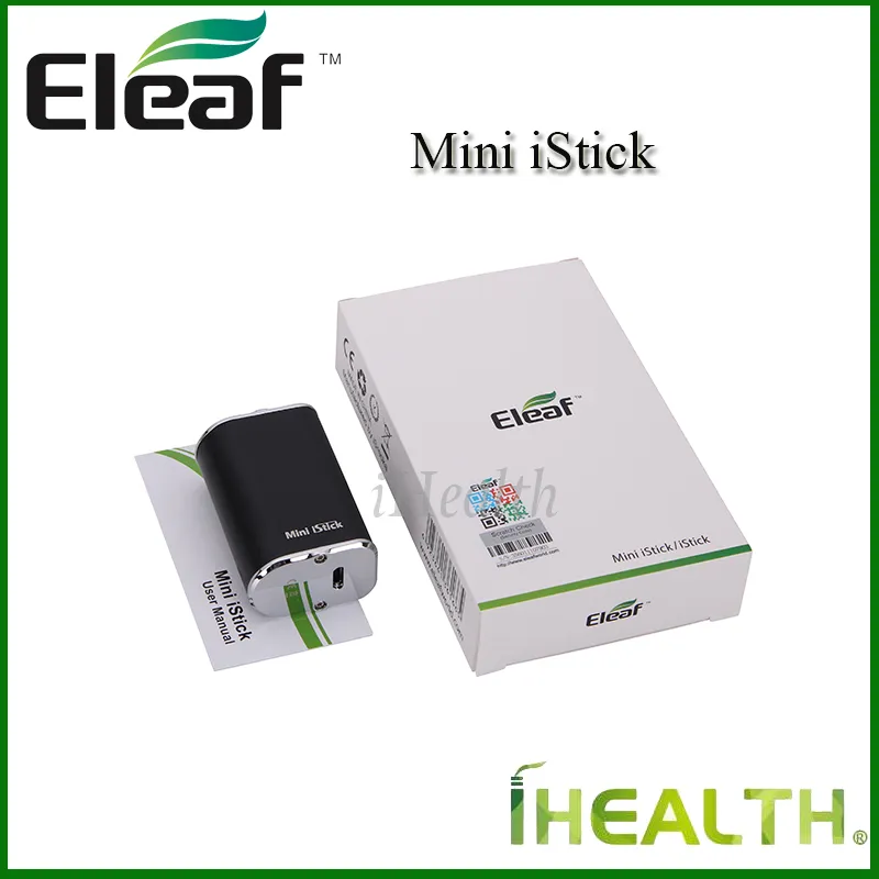 Authentic Eleaf Mini iStick mini 1050mah Built-in Battery 10w Max Output Variable Voltage Mod Matching with GS 16S simple packing 4 colos