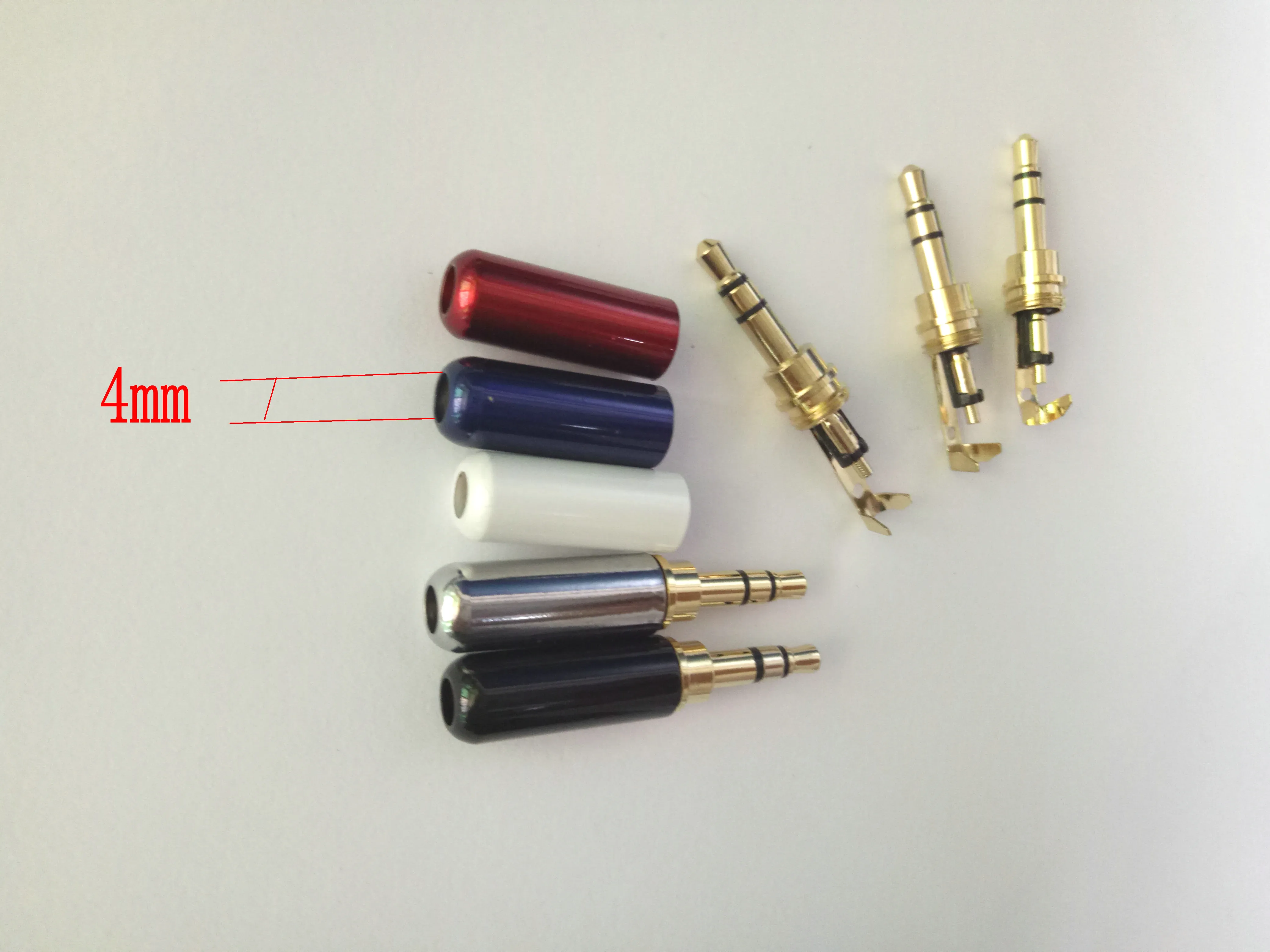 20 Stück 3,5 mm Stereo 3 Pole Stecker Reparatur Kopfhörer Jack Stecker Adapter Löten