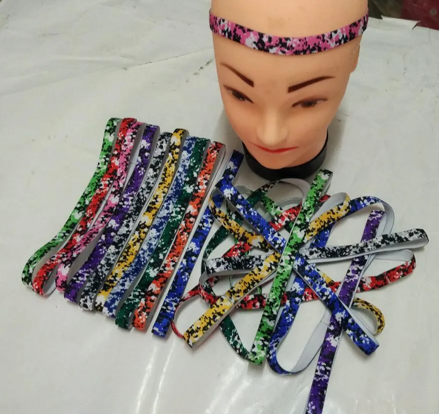 Ücretsiz kargo 2016 saç kravat yeni varış spor headbands, dijital camo bandı spor bandı dijital camo spor bandı bisiklet bandı