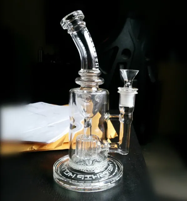 Torus-matka szklane bonga działa incycler platformy wiertnicze dab rig palenie fajki wodne logo matki opcjonalne 14.4mm wspólne fajki wodne