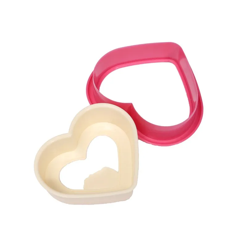 Bread Sandwich Modeling Mould DIY Heart Shape Pressing Mold for Cake Cookies Food Cutter Kitchen Tools ZA0912